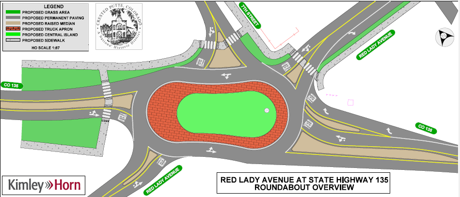 Redlady Roundabout Overview