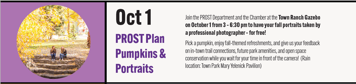 PROST Plan Community Engagement Oct 1 3-6 Town Ranch